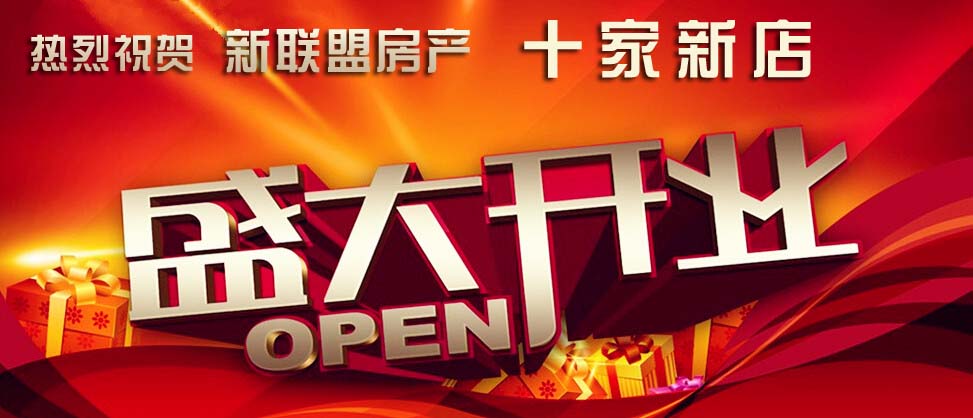 新联盟房产十店齐开 新联盟房产十店齐开